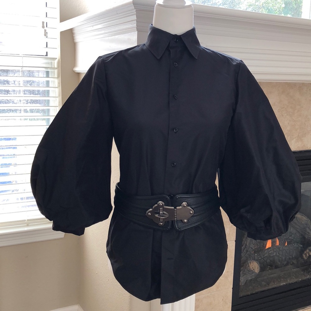 Black RL blouse🖤